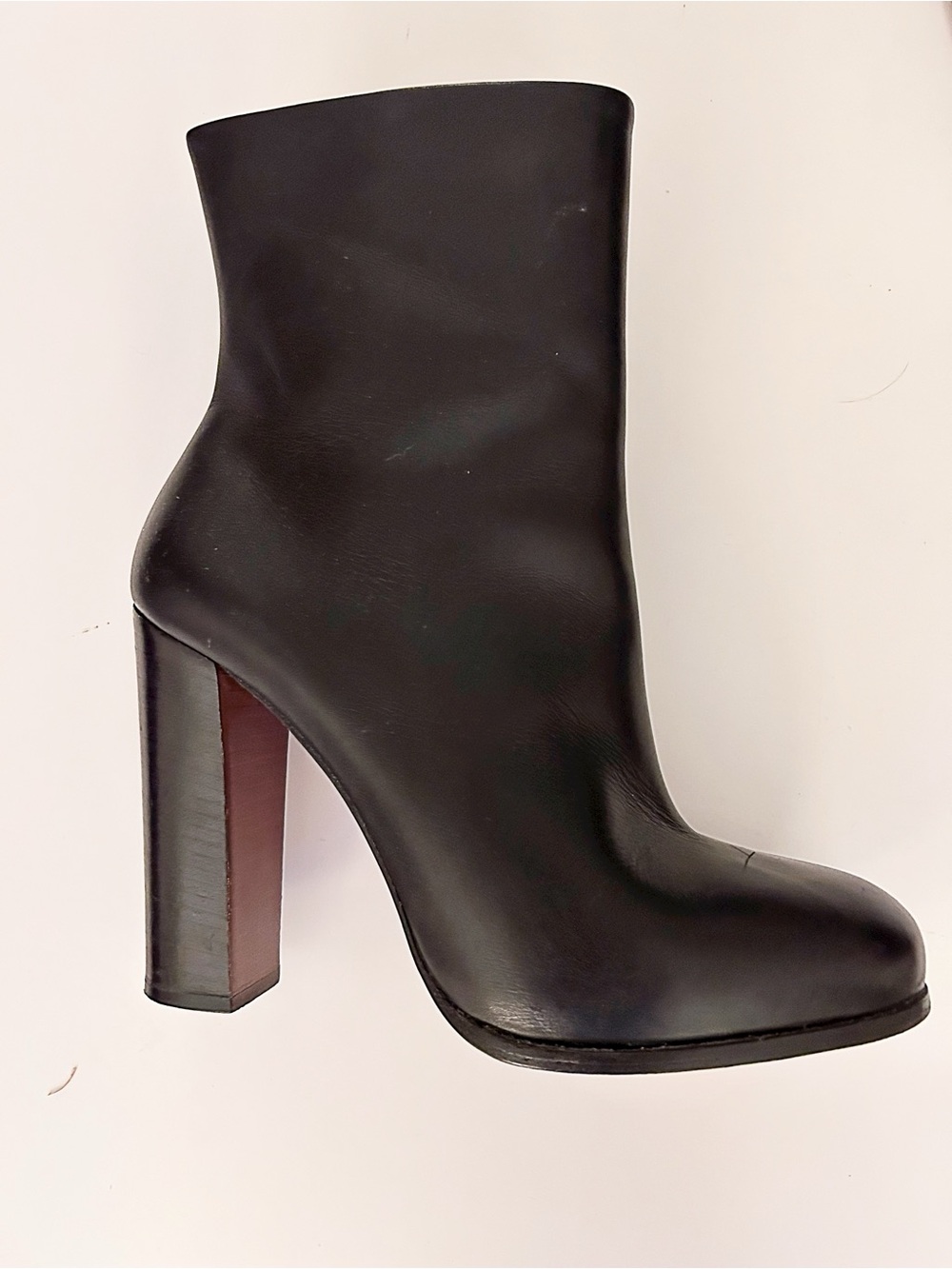 Céline Phoebe Philo 2013 Black Leather Runway Ankle Boots